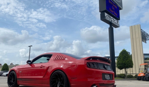 2014 Red Ford Mustang GT