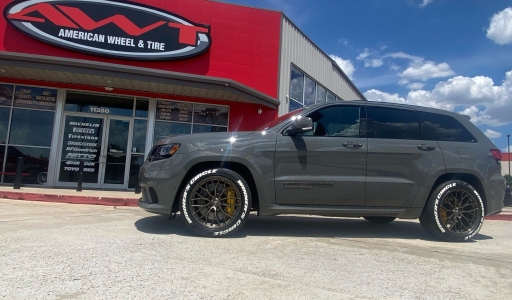 2021 Gray Jeep Grand Cherokee Trackhawk