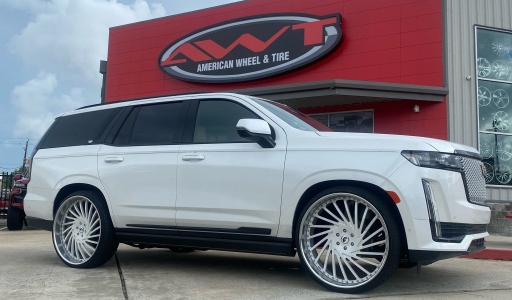 2021 white Cadillac Escalade