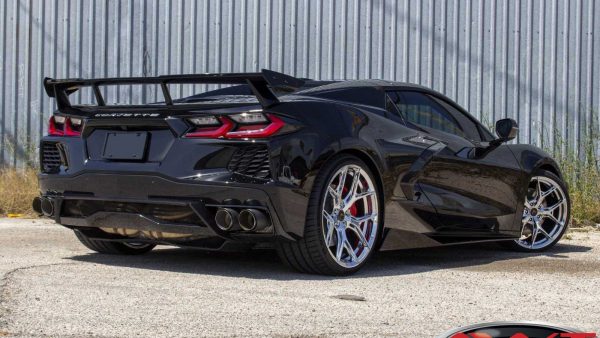 2022 Black Chevrolet Corvette C8