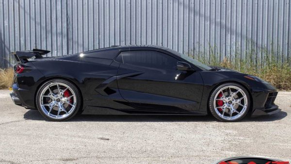 2022 Black Chevrolet Corvette C8