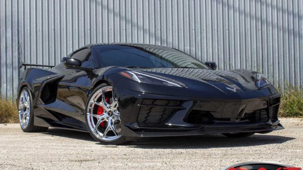 2022 Black Chevrolet Corvette C8