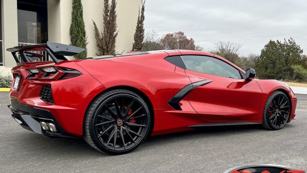 2022 Red Chevrolet Corvette C8