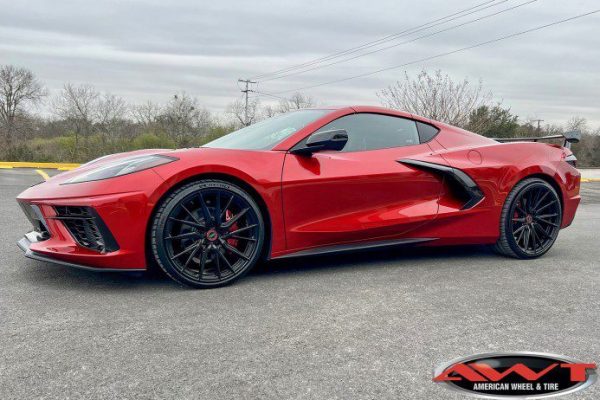 2022 Red Chevrolet Corvette C8