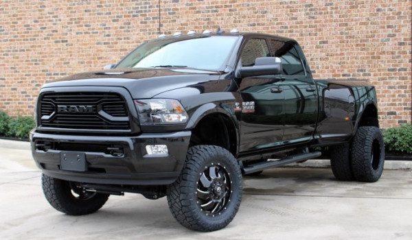 Black 2018 Dodge Ram 3500 Dually