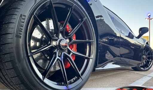 Black 2018 Ferrari 488 Spider