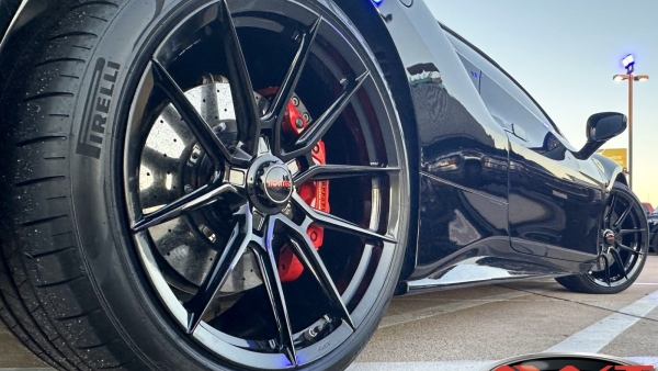 Black 2018 Ferrari 488 Spider