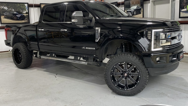 Black 2018 Ford F-250