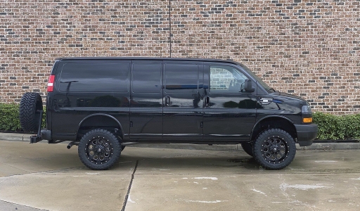 Black 2020 Chevrolet Express Van 2500