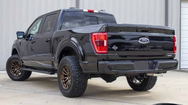 Black 2021 Ford F150