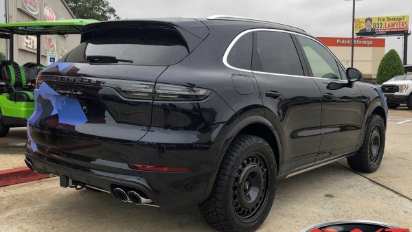 Black 2023 Porsche Cayenne Turbo