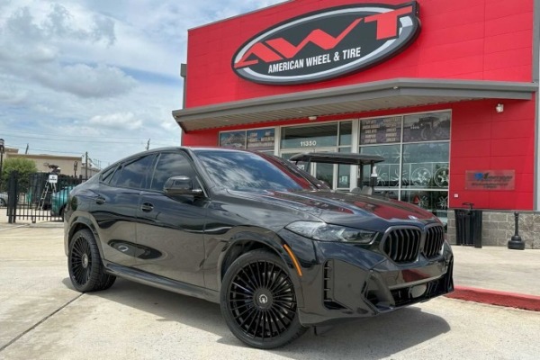 Black 2024 BMW X6