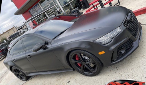 Black Audi RS7