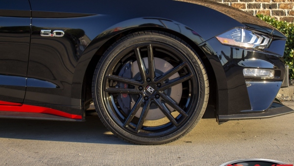 Black with Graphics 2020 Ford Mustang GT