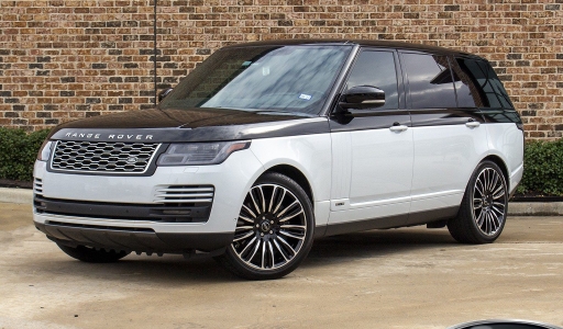 Black Wrap & White 2020 Land Rover Range Rover