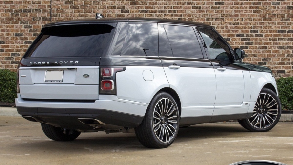 Black Wrap & White 2020 Land Rover Range Rover