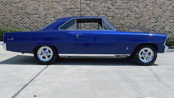 Blue 1967 Chevrolet Nova