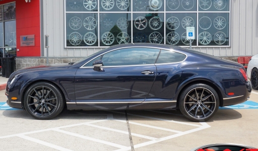 Blue 2007 Bentley Continental GT