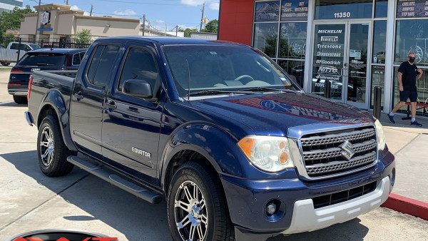 Blue 2009 Suzuki Equator