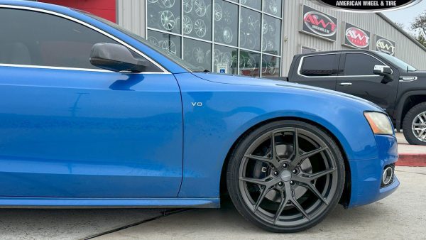 Blue 2011 Audi S5