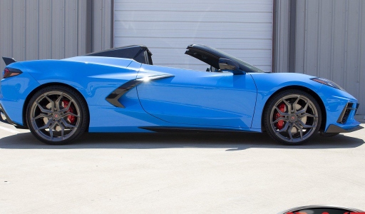 Blue 2021 Chevrolet Corvette C8