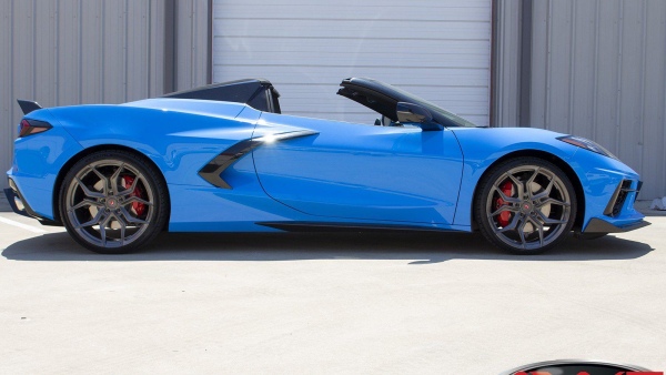 Blue 2021 Chevrolet Corvette C8