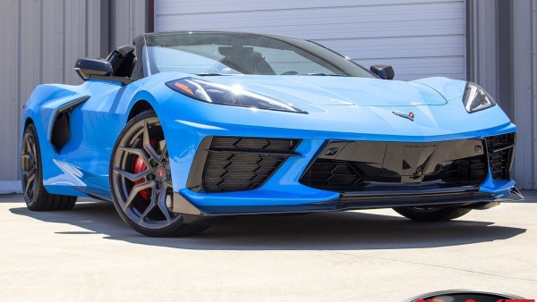 Blue 2021 Chevrolet Corvette C8