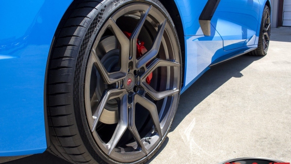 Blue 2021 Chevrolet Corvette C8