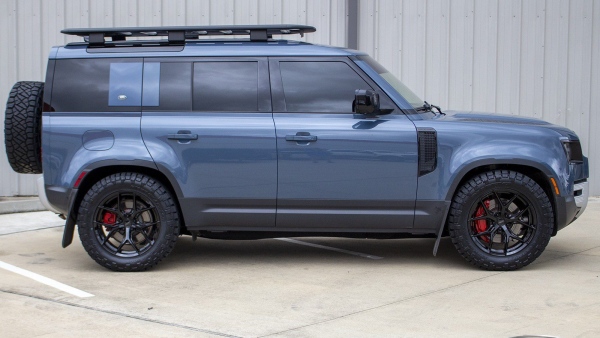 Blue 2021 Land Rover Defender 110