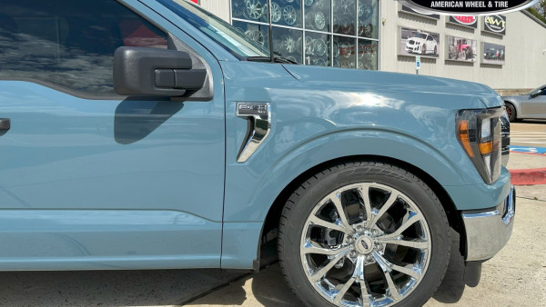 Blue 2023 Ford F150