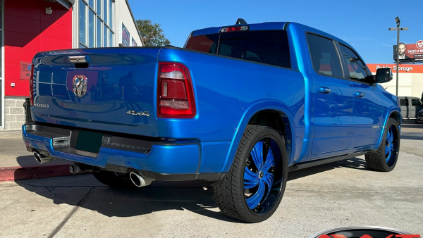 Blue Dodge Ram 1500