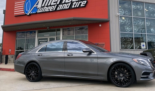 Gray 2017 Mercedes S550