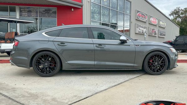 Gray 2018 Audi S5