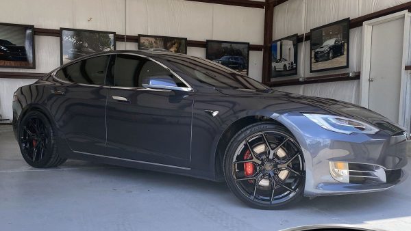 Gray 2020 Tesla Model S