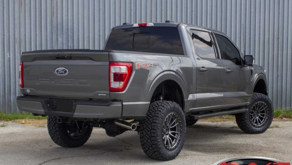 Gray 2022 Ford F150