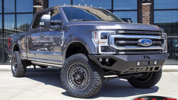 Gray 2022 Ford F250