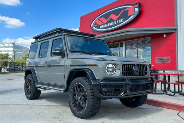 Gray 2023 Mercedes G-Wagon G63