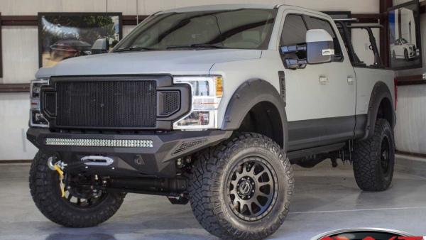 Gray & Black Kevlar® 2022 Ford F350