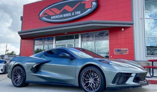 Gray Chevrolet Corvette C8