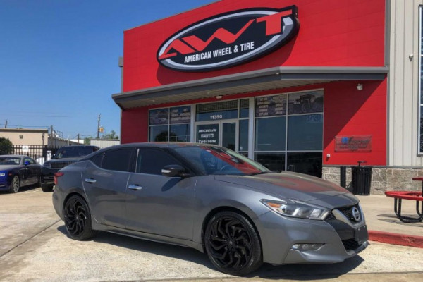 Gray Nissan Maxima