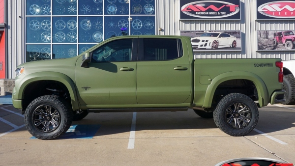 Green 2023 Chevrolet Silverado 1500 Black Widow