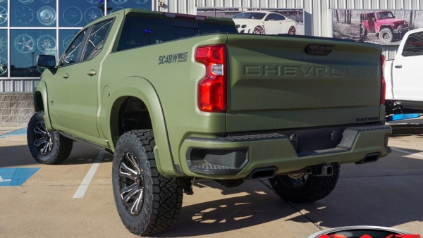 Green 2023 Chevrolet Silverado 1500 Black Widow