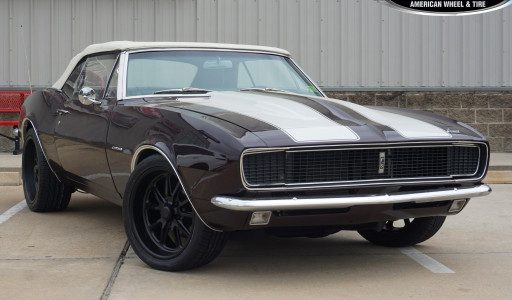 Maroon 1967 Chevrolet Camaro