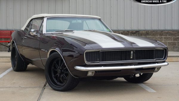 Maroon 1967 Chevrolet Camaro