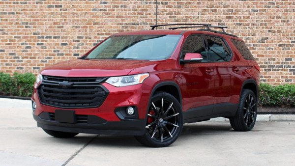 Maroon 2020 Chevrolet Traverse