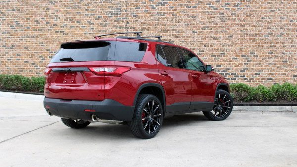 Maroon 2020 Chevrolet Traverse