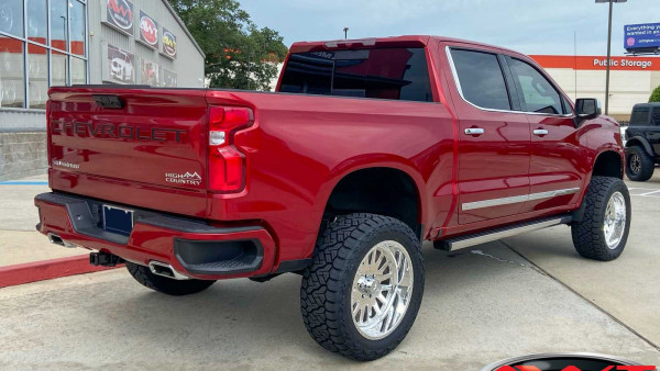 Maroon 2022 Chevrolet Silverado 1500