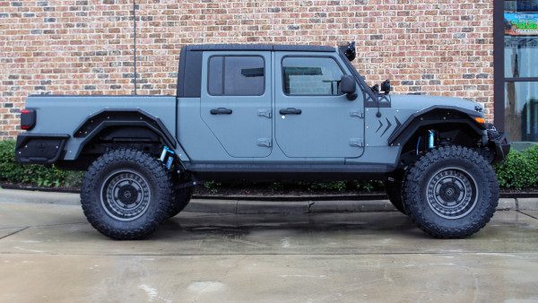 Nardo Gray & Black Kevlar® 2020 Jeep Gladiator JT