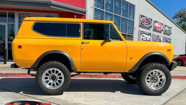 Orange 1979 International Harvester Scout II