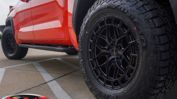 Orange Toyota Tundra TRD PRO